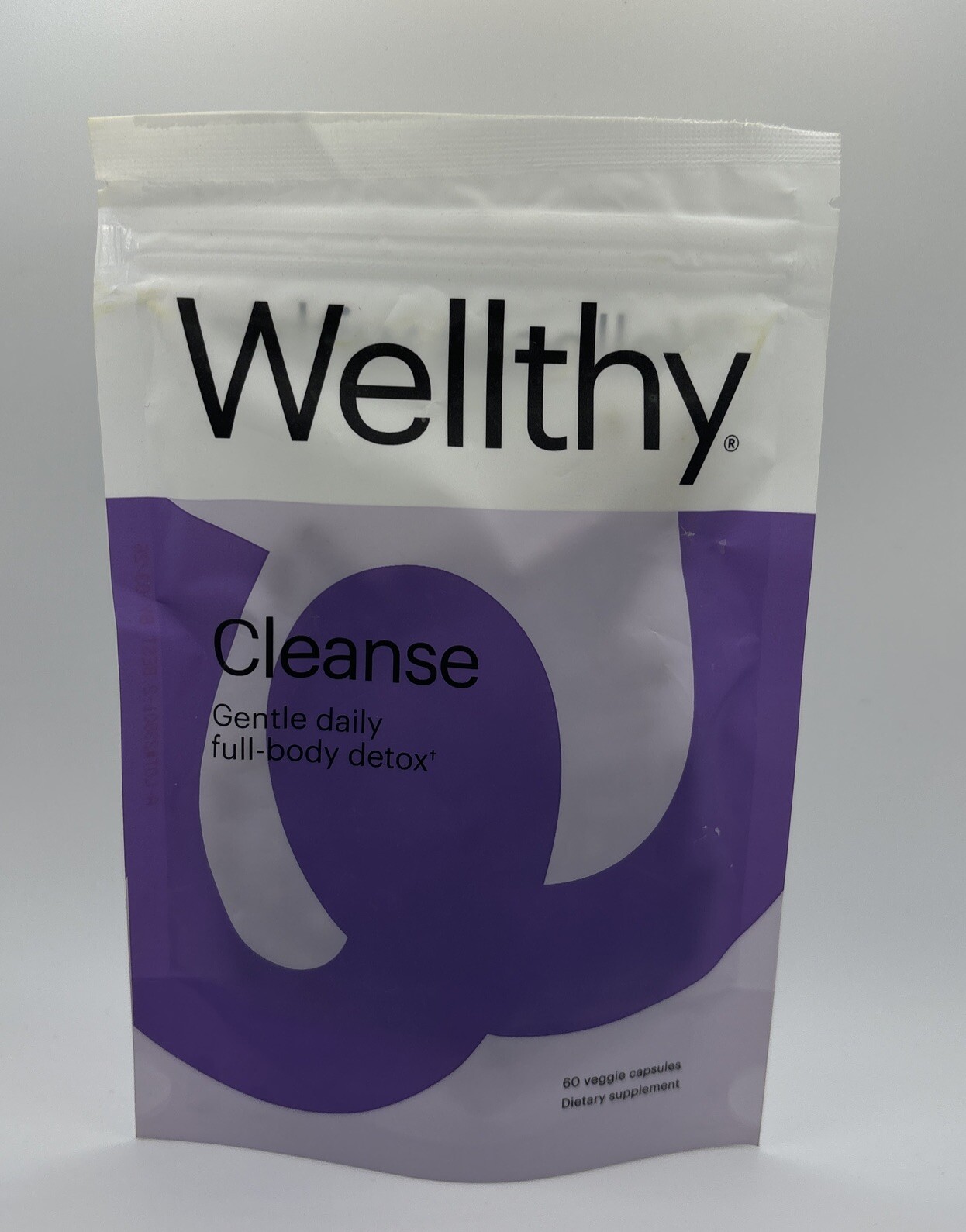 NEW Wellthy CLEANSE Gentle Daily Full Body Detox 60 Veggie Capsules AUTHENTIC