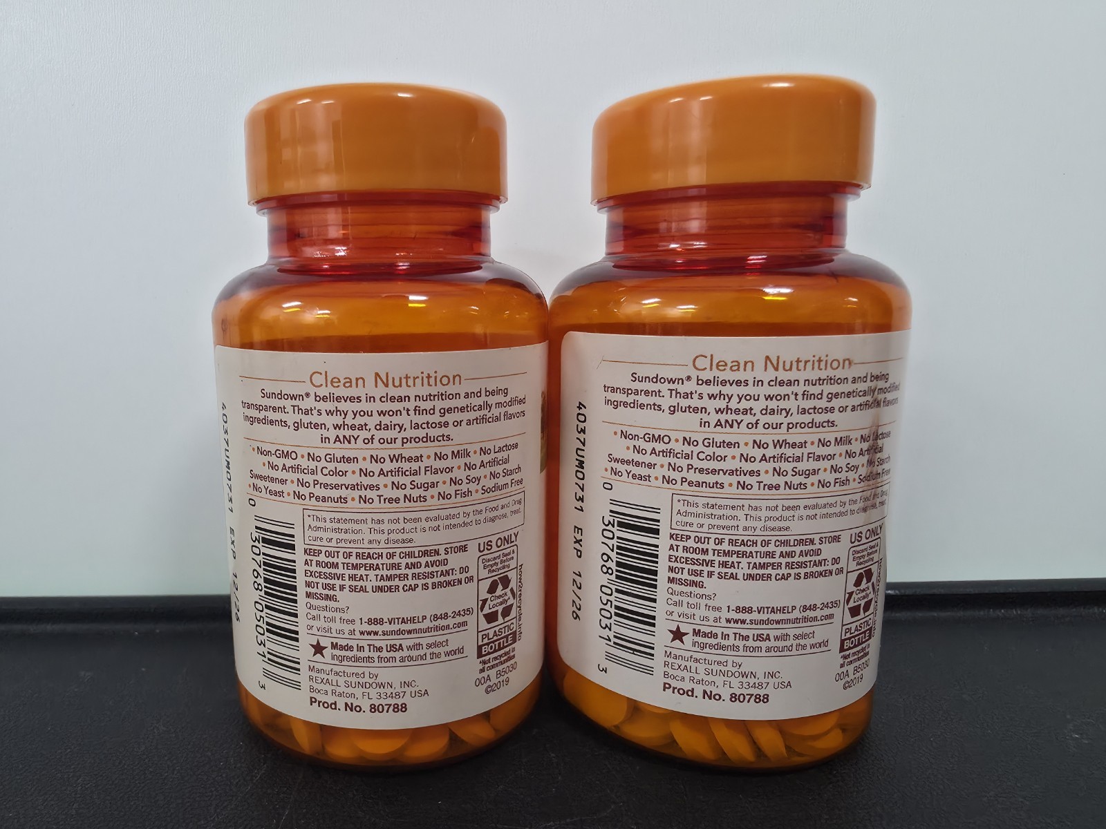 Sundown DHEA 50 mg 60 ct. lot of 2 NEW/SEALED EXP: 12/26
