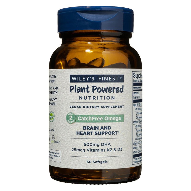 Wiley’s Finest CatchFree Omega 60 Softgels, NIP, Exp 05/2028