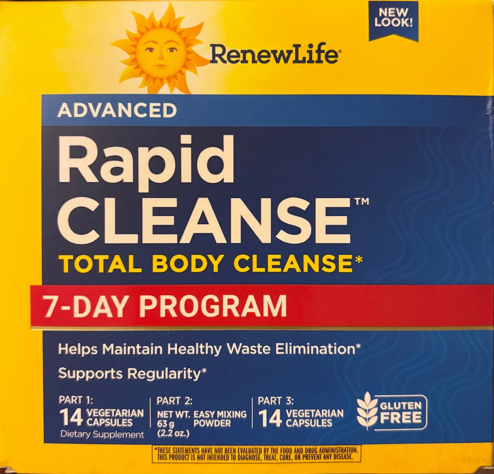 RenewLife Advanced Rapid Cleanse 7 Day Total Body Cleanse Supports Regularity*