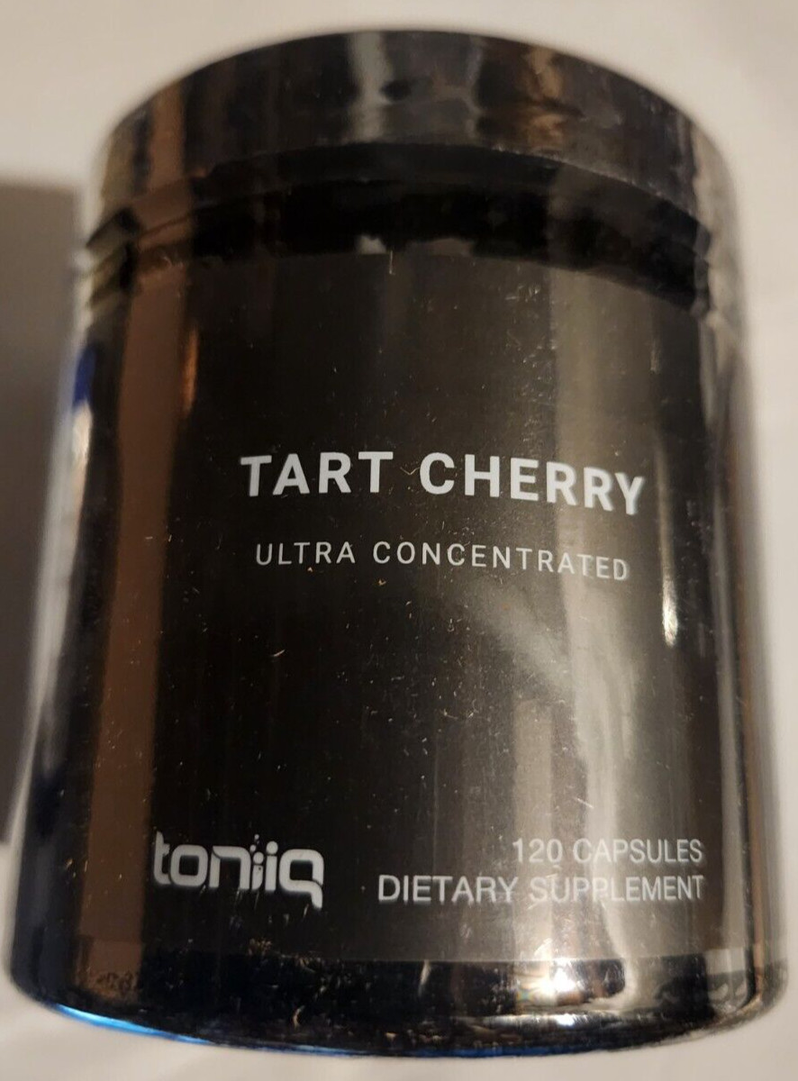Tart Cherry 52,000mg Ultra Concentrated Equivalent 120 Caps Toniq Prunus Cerasus