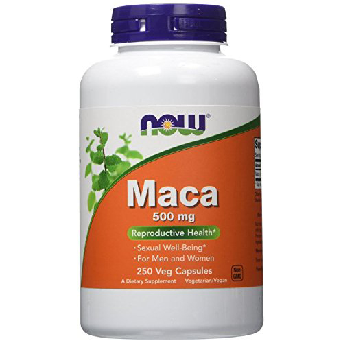 Maca 500 mg 250 Veg Capsules – NOW Foods