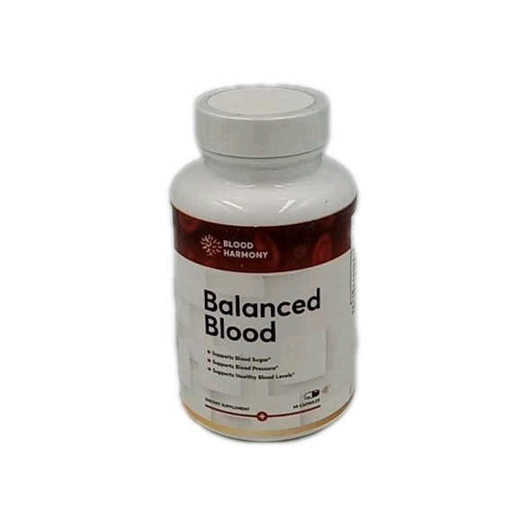 Exp-12/26 Balanced Blood from Blood Harmony 60caps Blood Sugar Support…….113