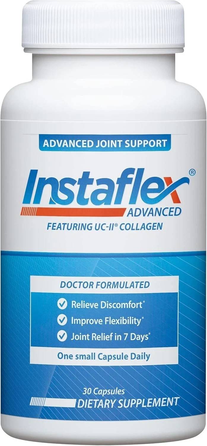 Instaflex Advanced Joint Support 30 Capsules Pain Relief Formula Exp 2027