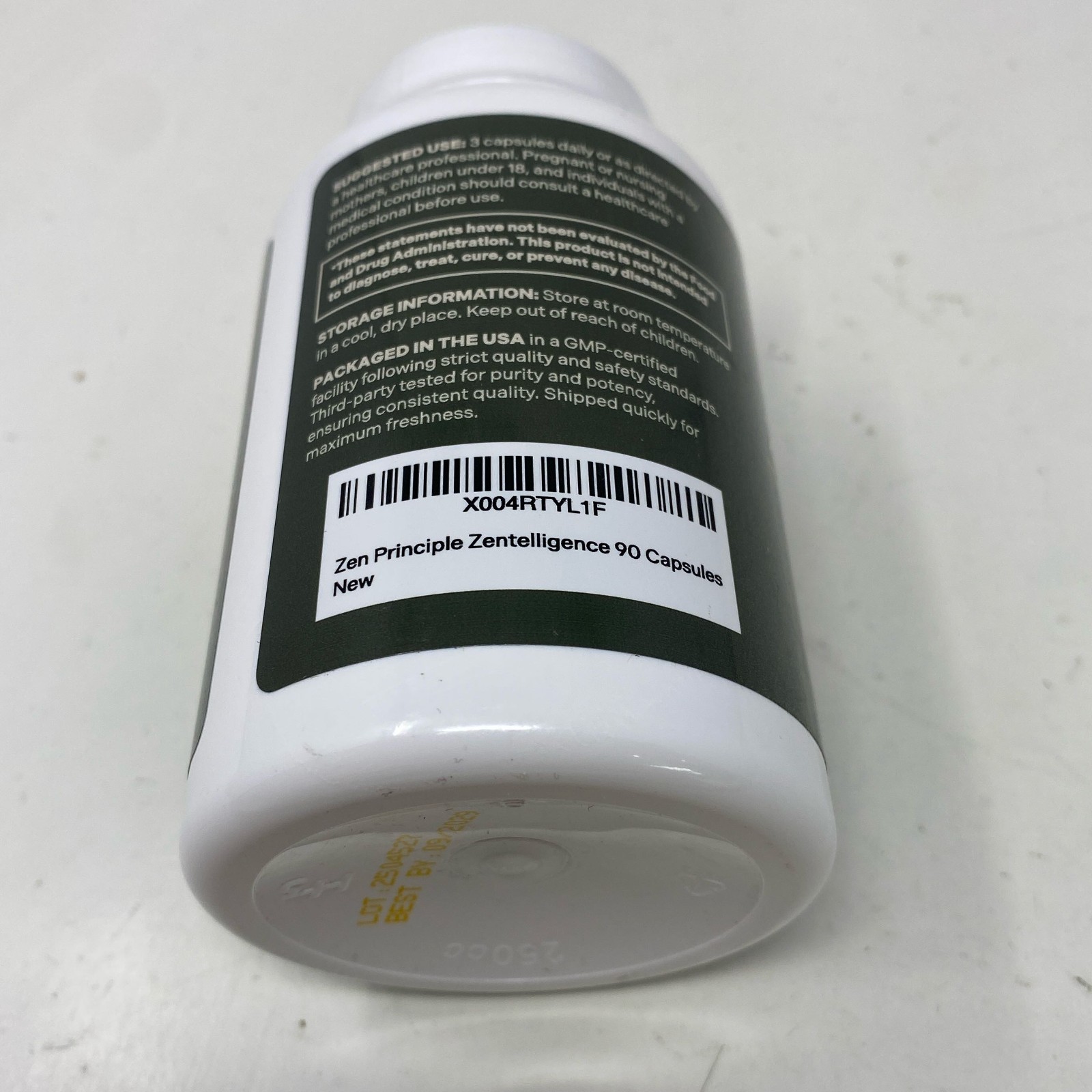 Zen Principle Zentelligence Ultra-Focus Nootropic, 90 Capsules