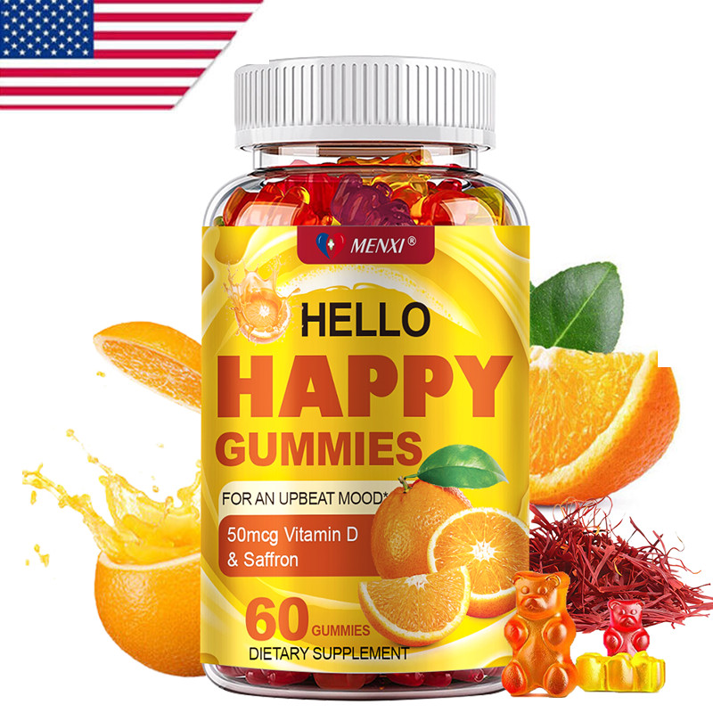 Saffron Gummies – Optimistic Mood, Reduce Fatigue – with Vitamin Mood Lifting