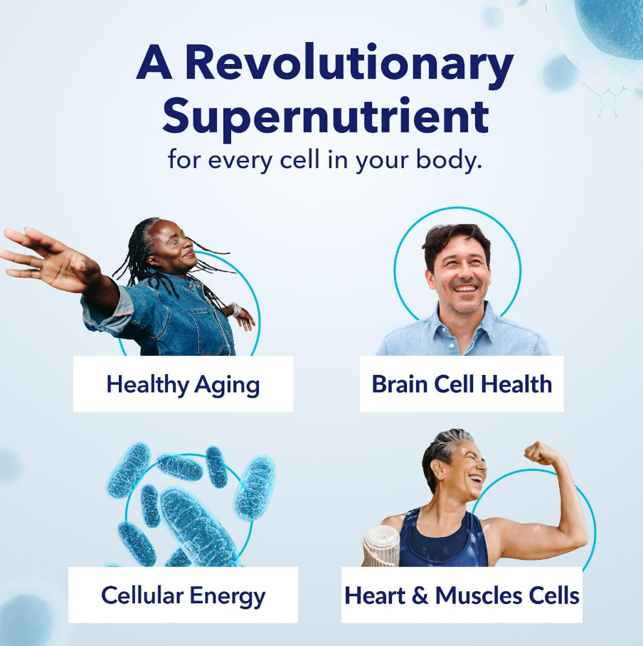 Patented NAD+ Niagen 300mg | NR | 30 Servings | 1 Bottle, Take 1 Daily Now! USA!