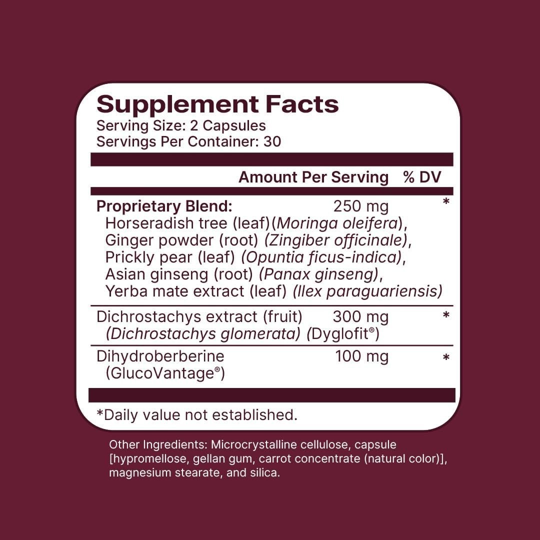Berberine, Dietary Supplement, Vegetarian, No Added Sugar, 60 Capsules, 30 Se…
