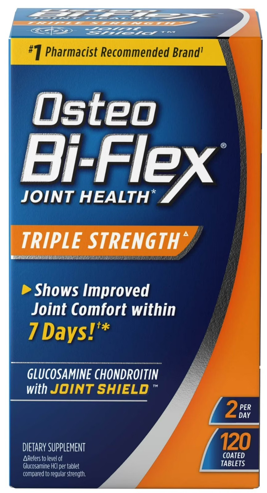 Osteo BiFlex Triple Strength Tablets – 120 Count exp 7/2028