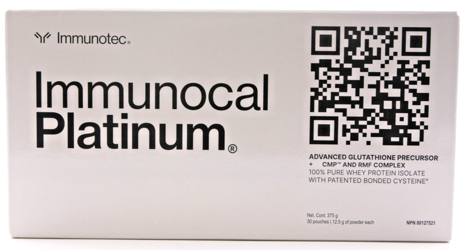 Immunocal Platinum Glutathione Precursor, 30 Pouches, by Immunotec, Exp. 11/2028