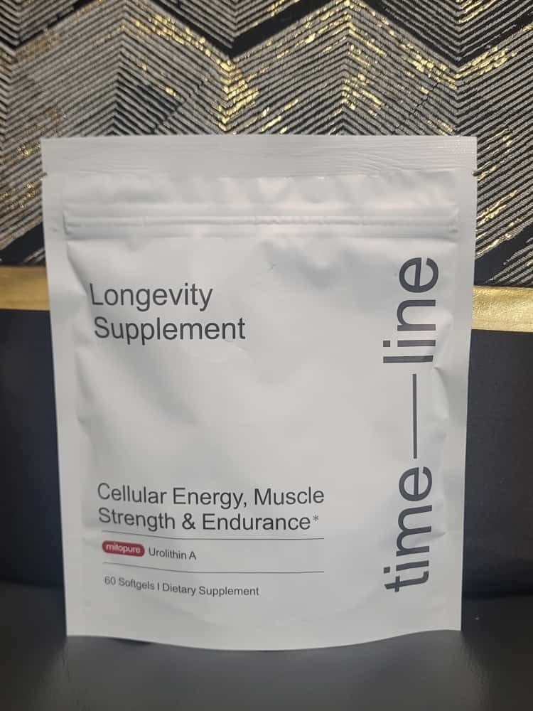 Time-Line Longevity Supplement Mitopure Urolithin A 60 Softgels Exp 7/2027