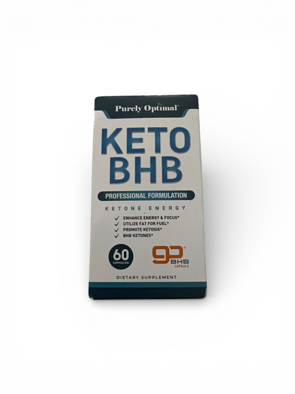 Purely Optimal Keto BHB Advanced Formulation Ketone Energy 60 Ct – Exp.03/26
