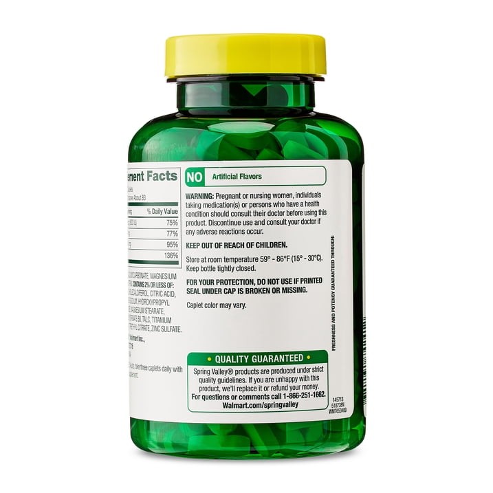 Spring Valley Maca 500mg Vegetarian Capsules General Wellness 90 Count