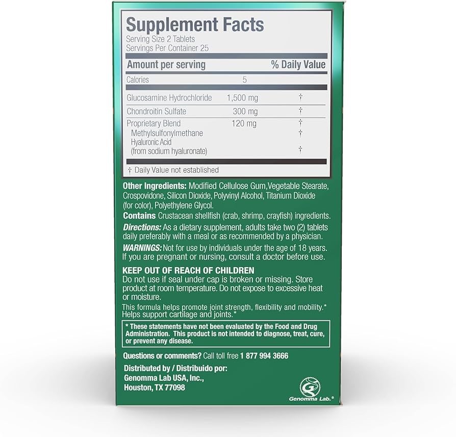XRAY Dol Glucosamine Supplement Tablet 50 Count Lot Of 2 Joint Comfort EXP 04/27