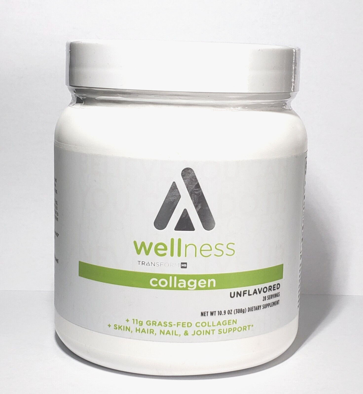 TransformHQ Wellness COLLAGEN – 28 Servings UNFLAVORED – Grass-Fed Transform HQ
