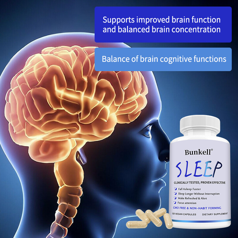 Sleep Sleep Natural Sleep Aid Non Habit Forming Gluten Free Soy Free Non Gmo