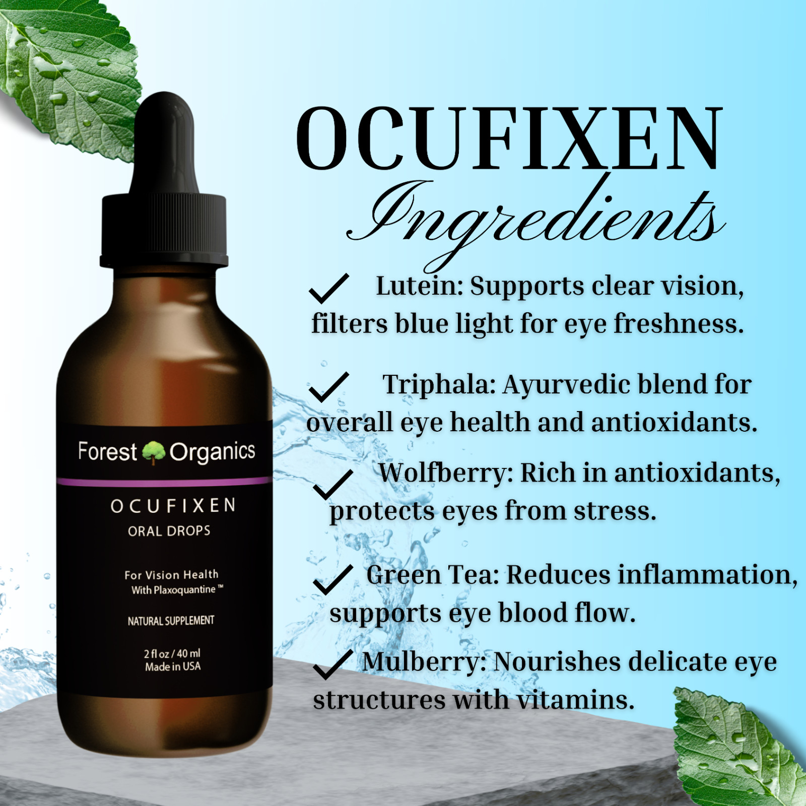 Eye Health Vitamins, Lutein, Support Vision, Improved Eye Health: Screen Protect