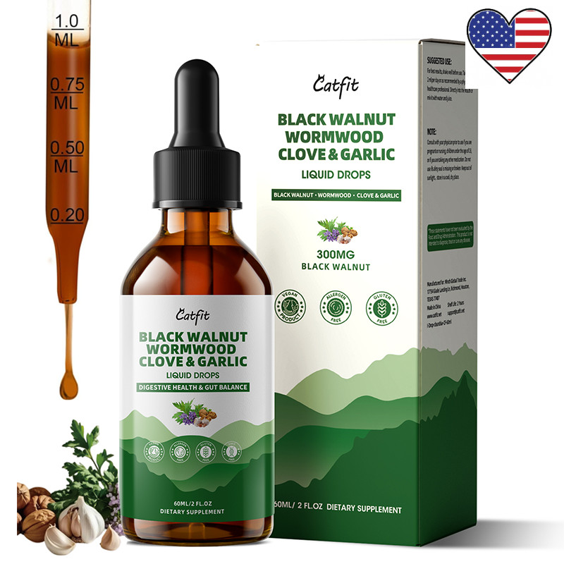 2oz Parasite Cleanse Tincture/Extract-Wormwood, Black Walnut Hull, Clove