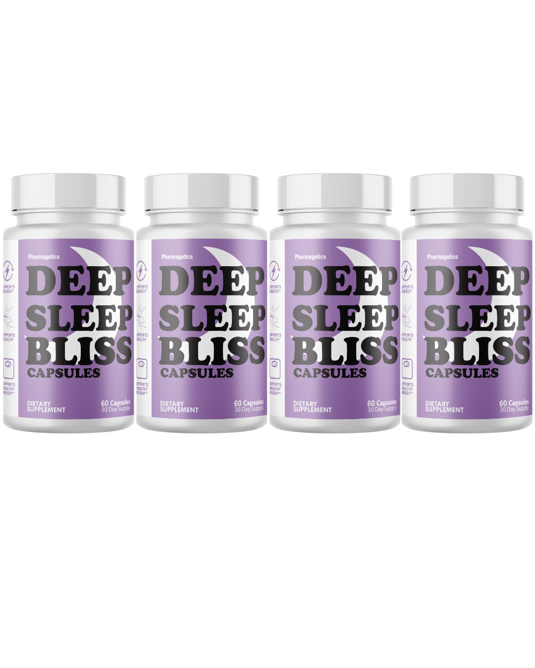 Deep Sleep Bliss – Overall Health Support, Healthy Weigh Supplement- 4 Bottles