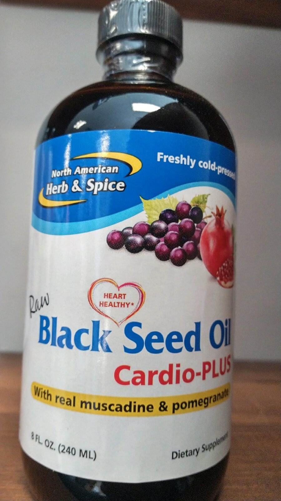 Black Seed Oil Cardio Plus North American Herb & Spice 8 fl oz