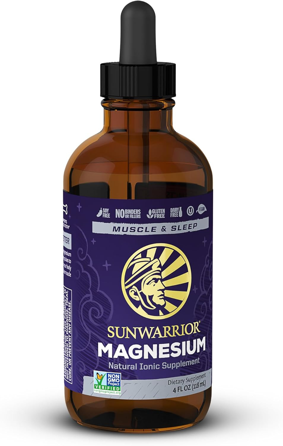 Sunwarrior Ionic Magnesium Supplement – Supports Brain, Heart & Muscle Health