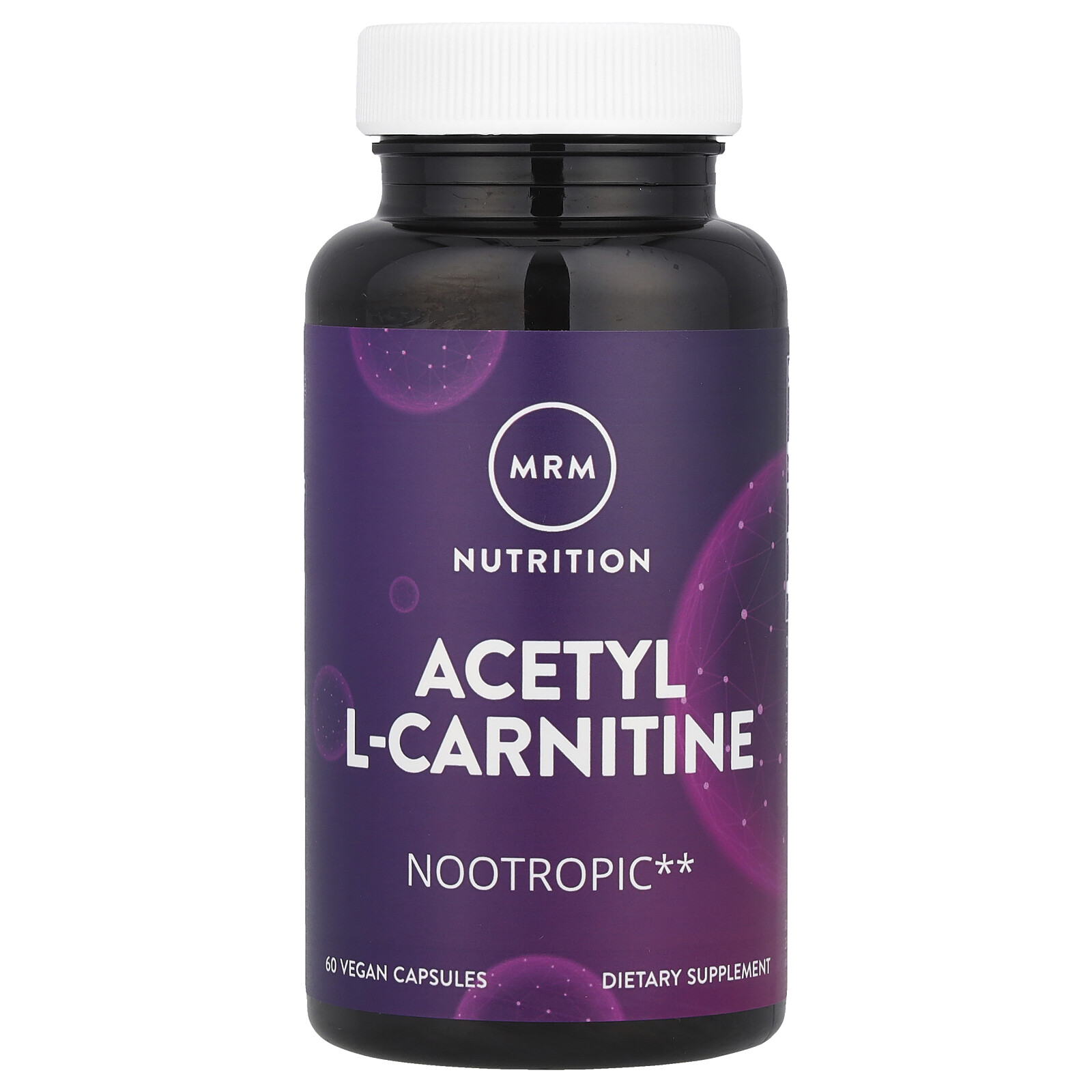 Acetyl L-Carnitine, 60 Vegan Capsules