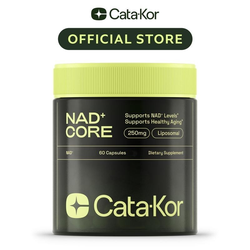 Liposomal NAD+ Supplement 250mg Anti Aging Skin Support Energy Focus 60 Capsules
