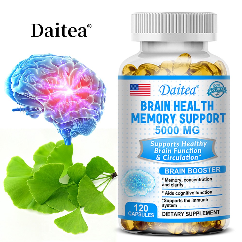 Brain Booster,120 Capsules, Memory,Cognitive,Focus,Brain Health