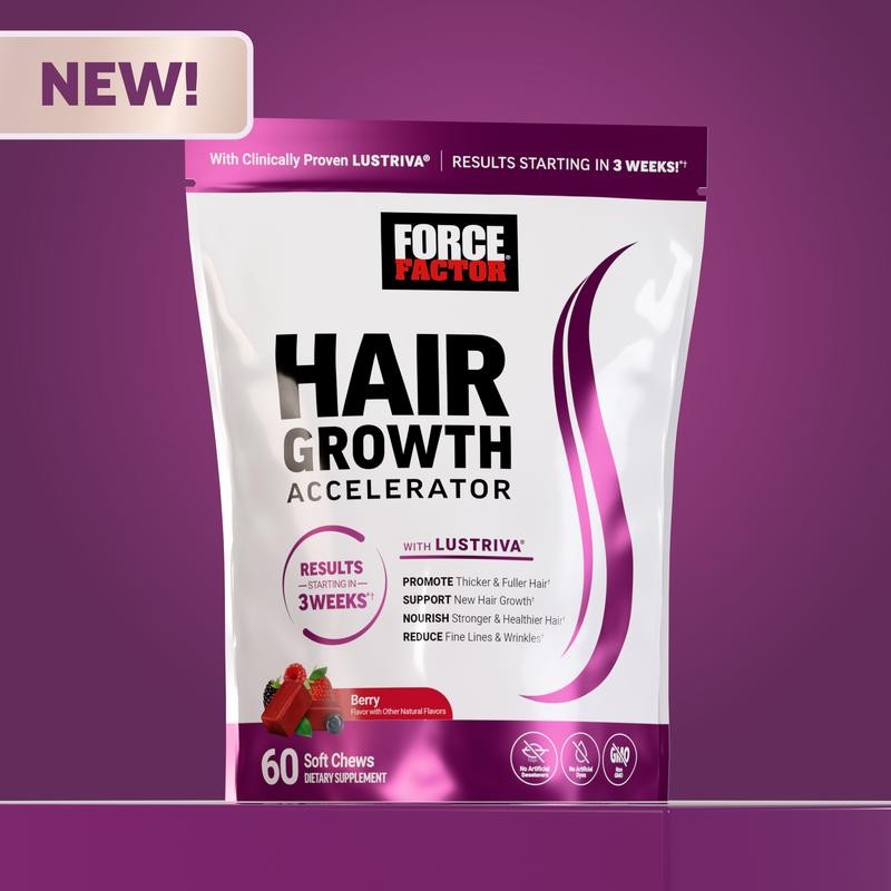 Premium Mixed Vitamin Hair Accelerator Lustriva Biotin Growth E C Berry`