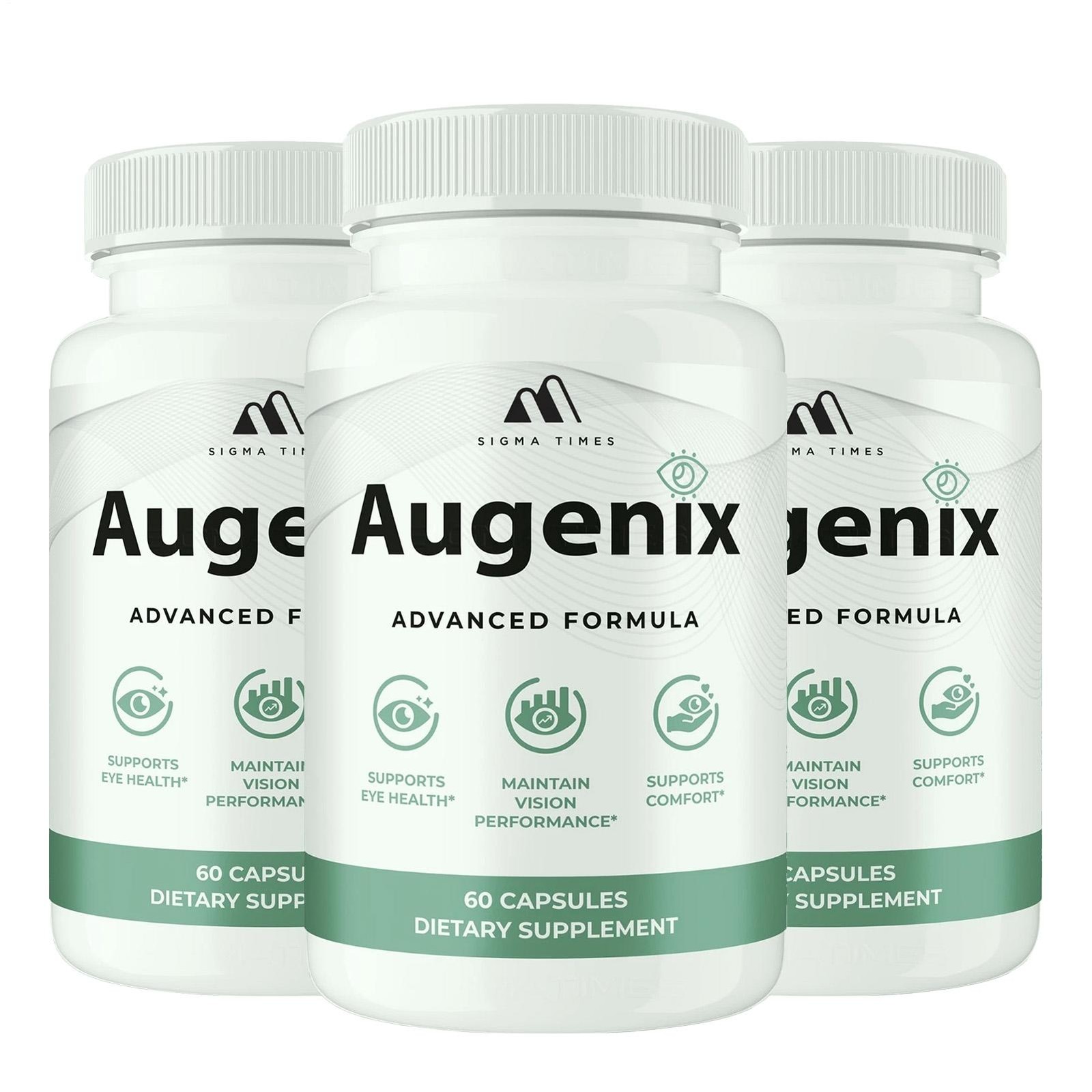 3 package Augenix Advanced Eye Health & Vision Support Supplement Capsules