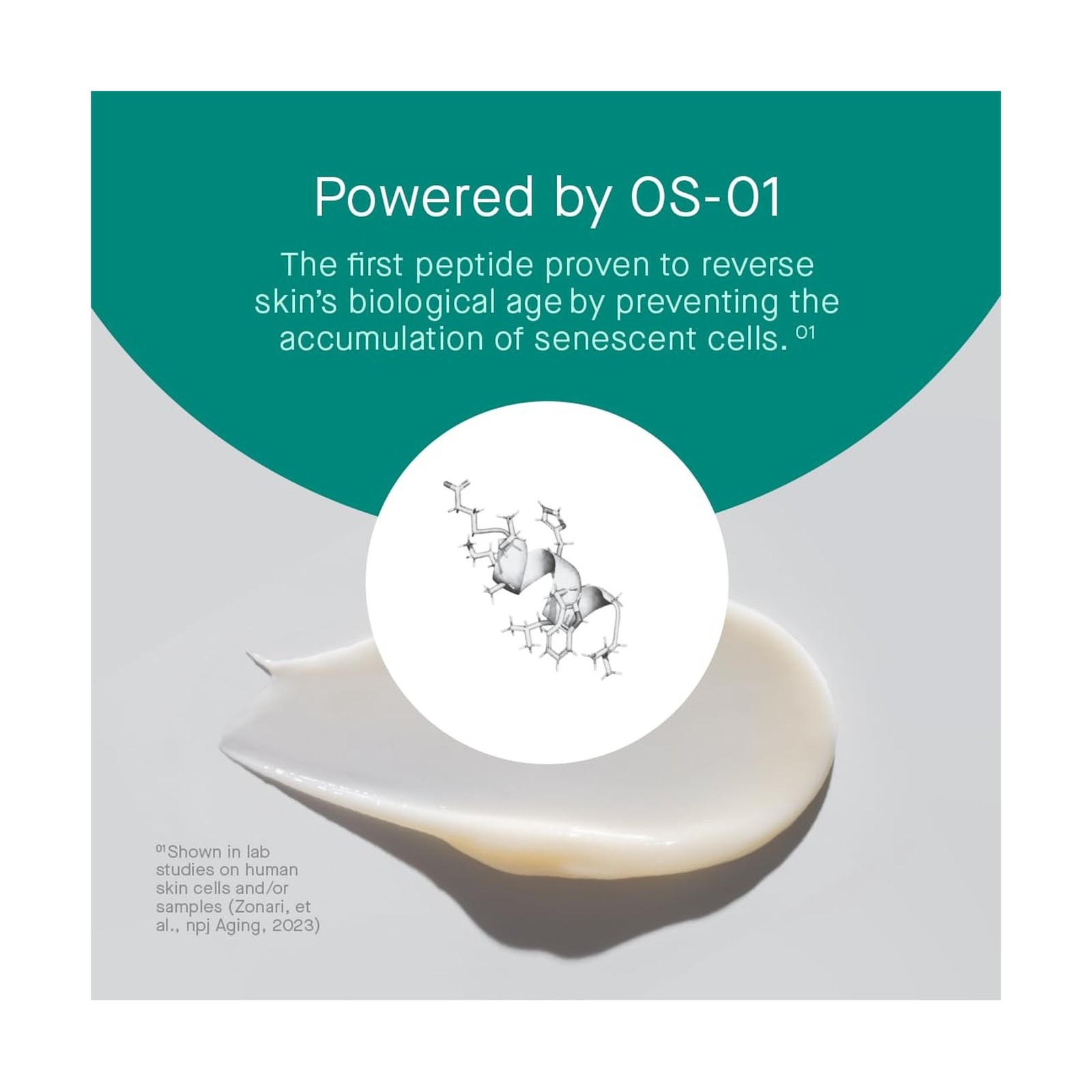 OneSkin BODY OS-01 Peptide Topical Supplement & Skin Longevity Age Reversal M…
