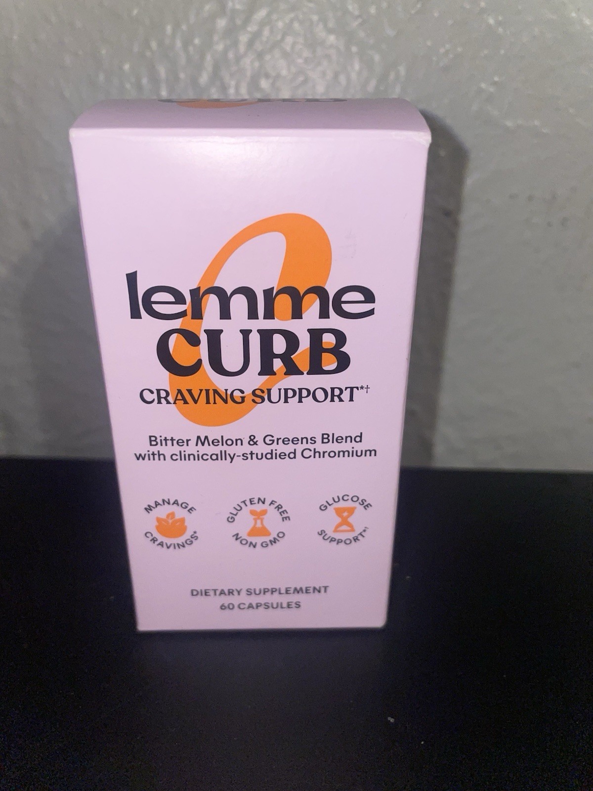 Lemme CURB Glucose And Cravings Support 60 Vegan Caps. Exp 09/27