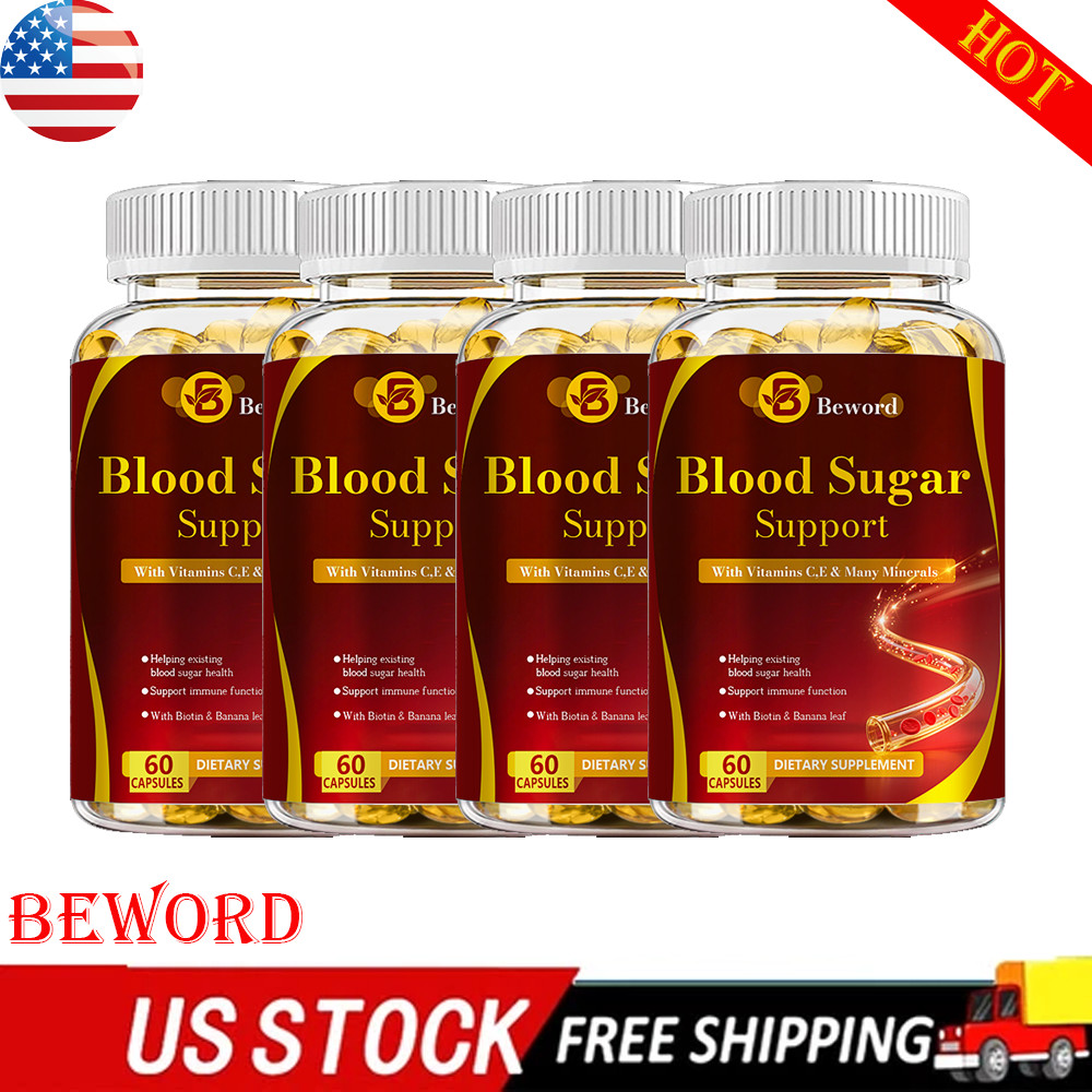 Blood Balance Capsules – Blood Sugar Support & Blood Pressure Supplement