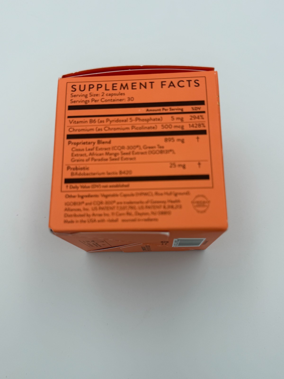 Arrae MB-1 Metabolic Burn Supplement – 60 Capsules – Exp 09/19/2027 – Brand New