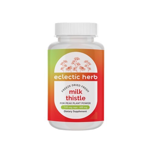 Milk Thistle 600 Mg 120 Caps By Eclectic Herb
