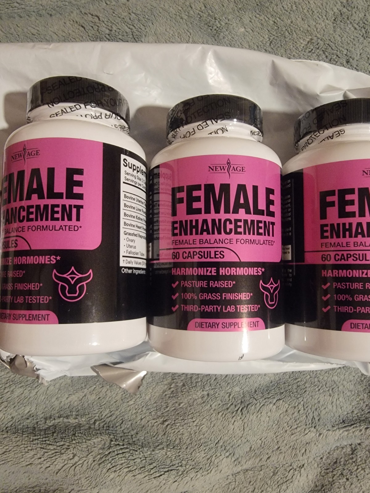 3PK Beef Organ Supplement for Women Supports Hormone Balance, Energy & Cognition