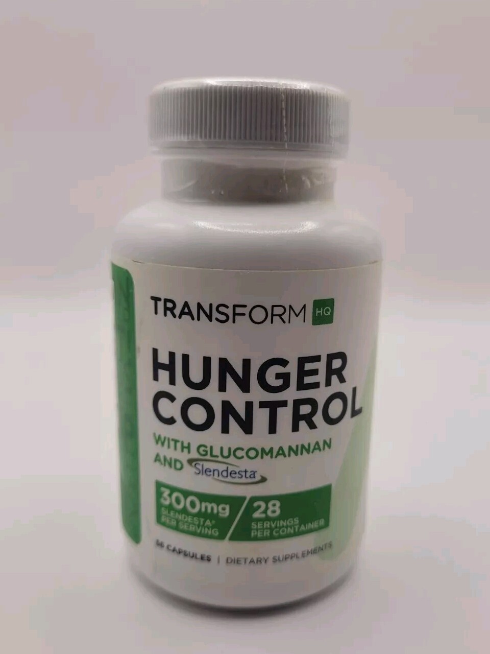 Transform HQ Hunger Control W Glucomannan – 60 Capsules- 28 Servings
