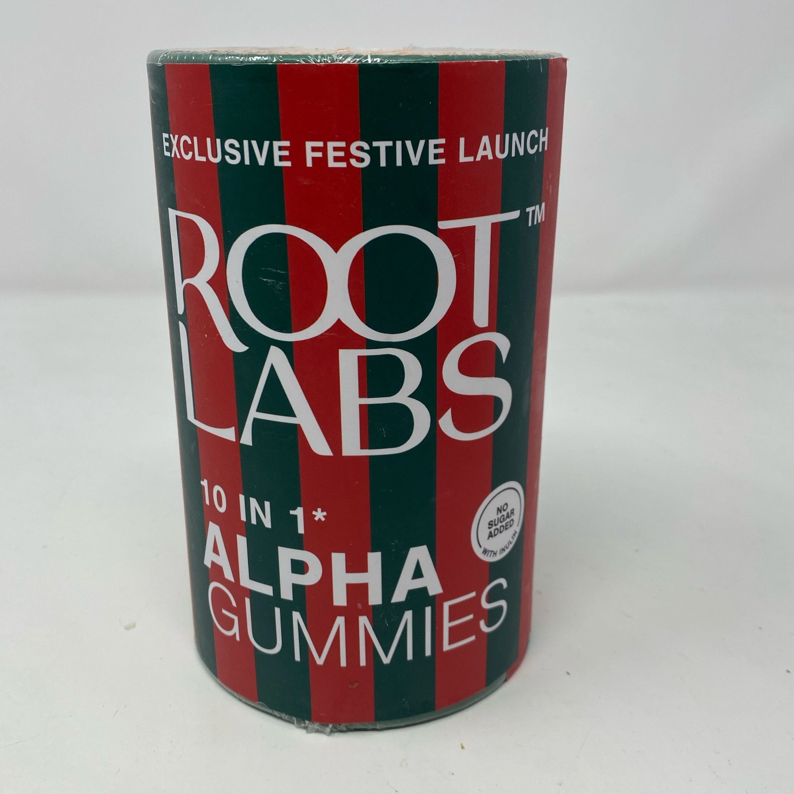 Root Labs Alpha Gummies 10-in-1 Shilajit – Holiday Edition Red/Green, 60 Gummies