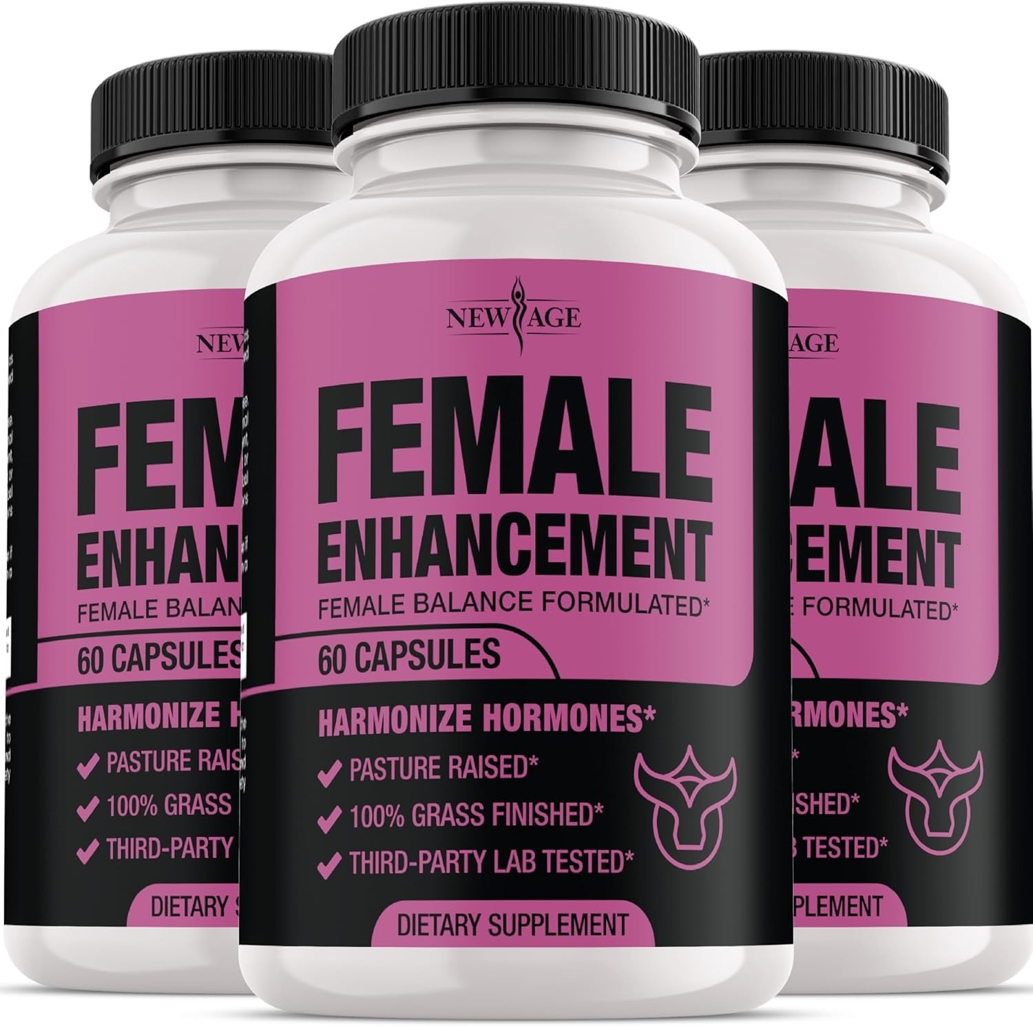 3PK Beef Organ Supplement for Women Supports Hormone Balance, Energy & Cognition