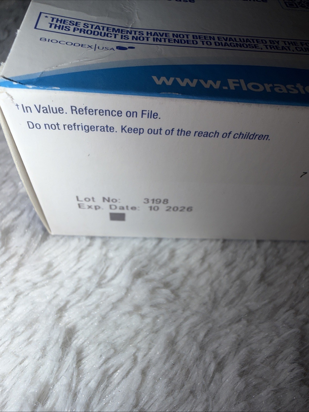 Florastor Dual Action Probiotic Supplement ~ 20 Capsules ~ Exp 10/2026+