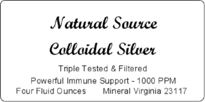 3 Bottles of Natural Source Ultra Colloidal Silver 1000 PPM – 4oz Dropper Bottle