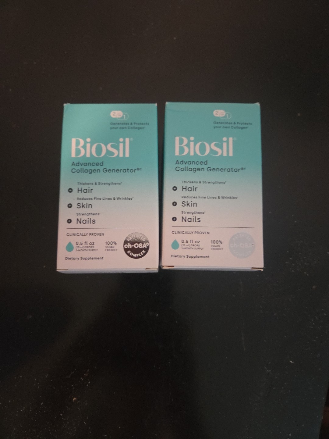 2 Packs BioSil Advanced Collagen Generator, 0.5 fl oz, 15 ml