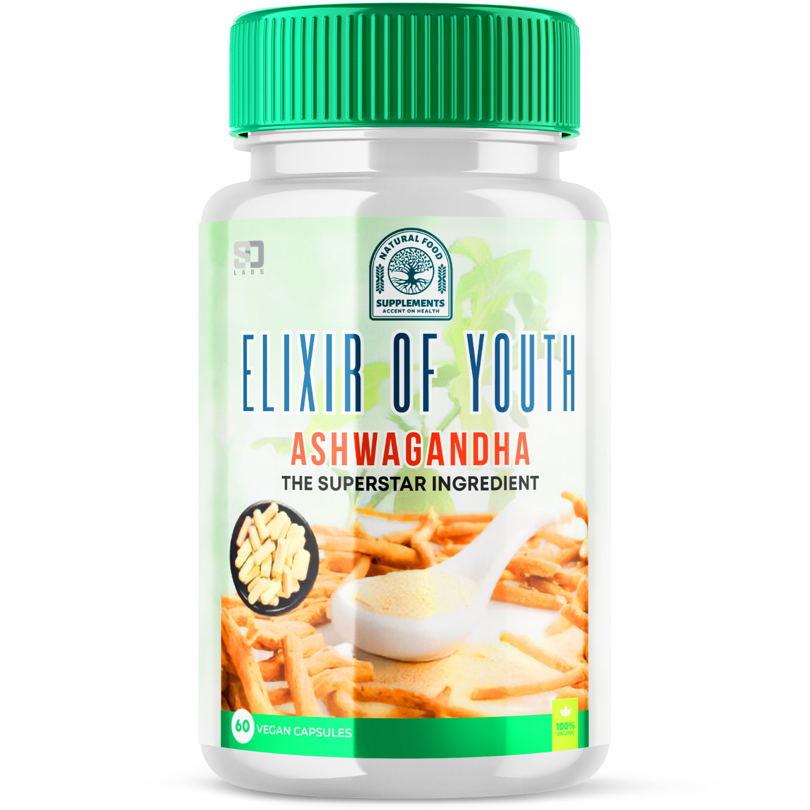 Elixir of Youth – Vitality and Radiance Support Formula 60 Capsules