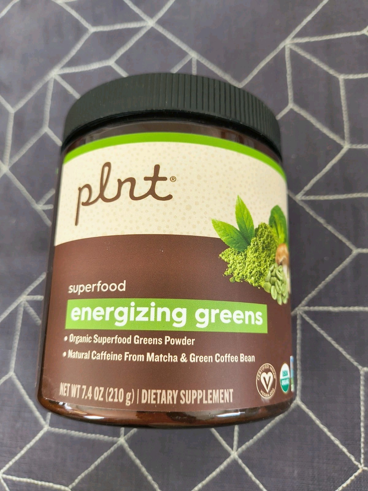 The Vitamin Shoppe Plnt Superfood Energizing Greens 7.4 Oz Bb 7/31/26