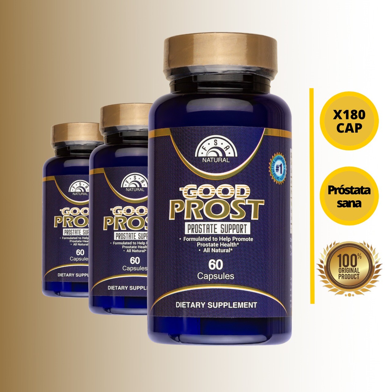 GOOD PROST PROSTATE x 180 cap – Prostate Infection – Enlarged Prostate