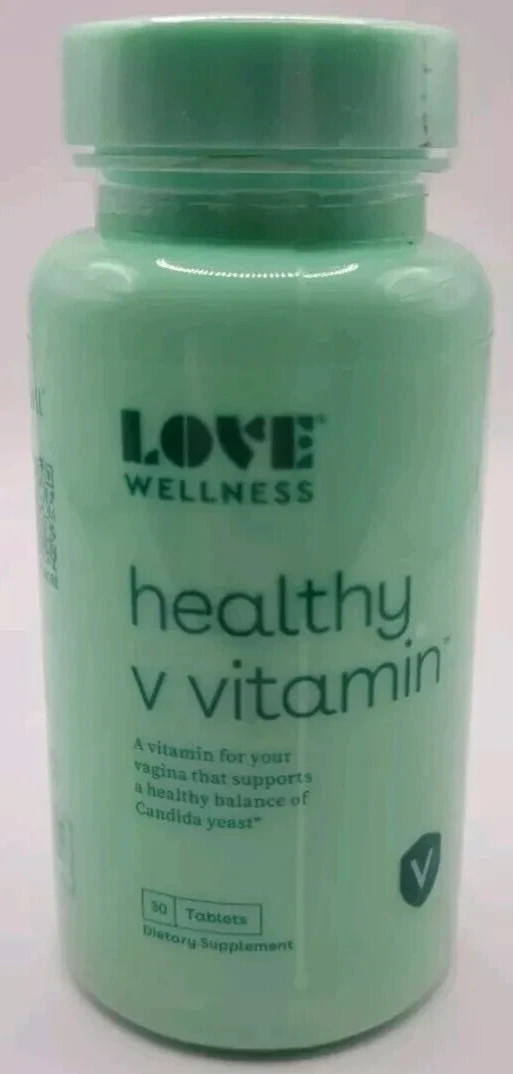 Love Wellness Healthy V Vitamin Tablets – 30 Count – Ex: 04/2025