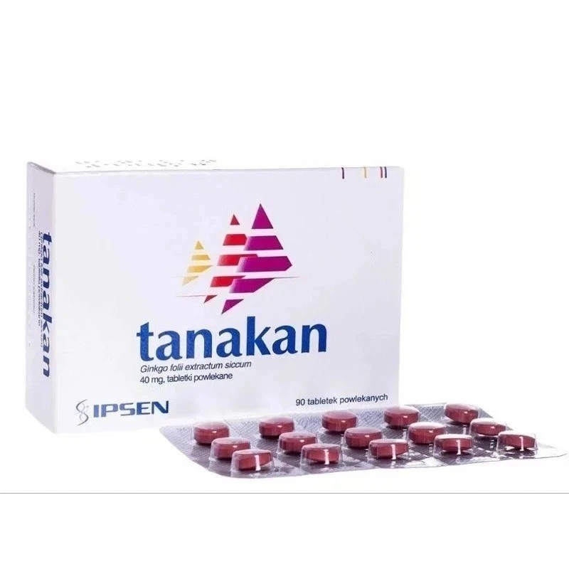 1 Box X 90’s Tanakan 40mg Ginkgo Biloba Extract Tablets 100% Original Free Ship
