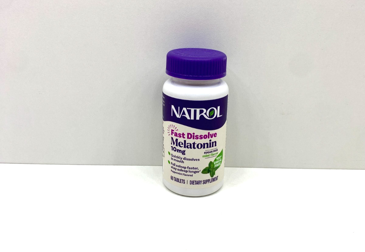 NEW Natrol Fast Dissolve Melatonin 10 MG Mint Tablets Supplement SEALED 2028