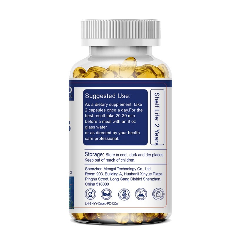 Omega 3 Fish Oil Capsules 3x Strength 2500mg EPA & DHA, Highest Potency 360PCS