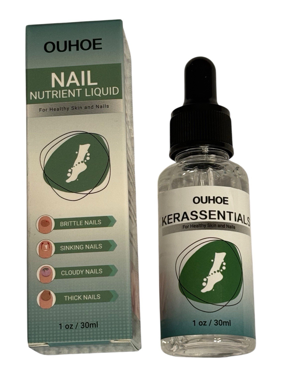 Kerassentials Nail Nutrient – 1 oz Dropper Bottle – Ex: 11/27